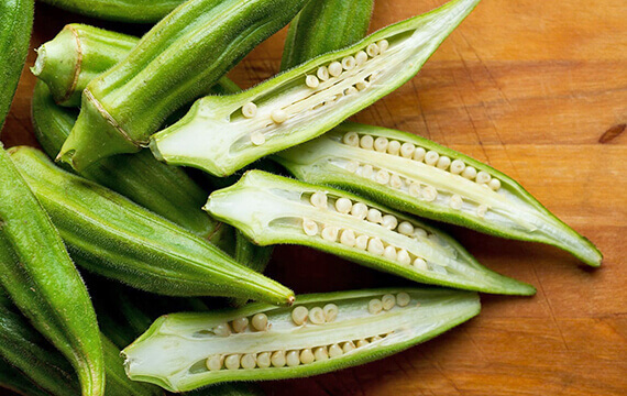 bamya okra from cyprus