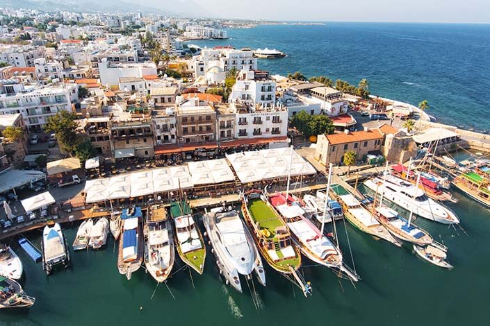 kyrenia harbour north cyprus