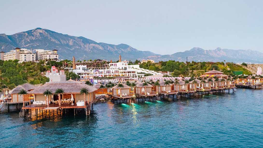 cratos hotel beach area kyrenia