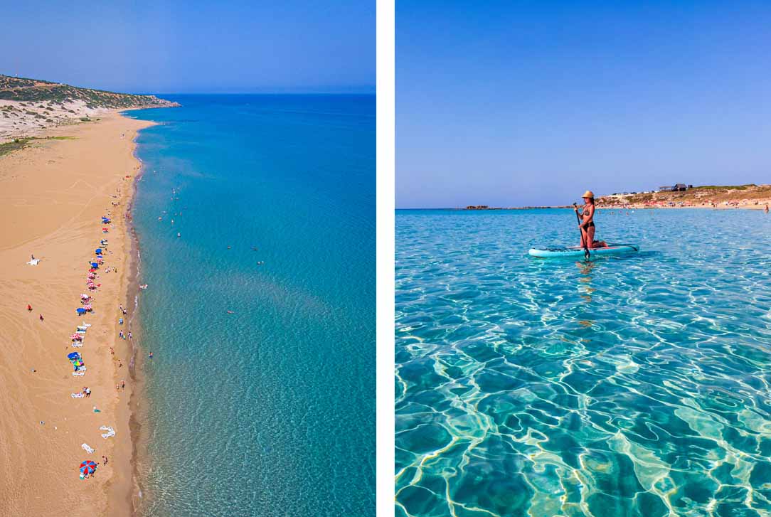 Golden Sandy Beach, North Cyprus