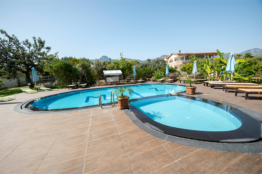 meryems hotel outdoor pool kyrenia