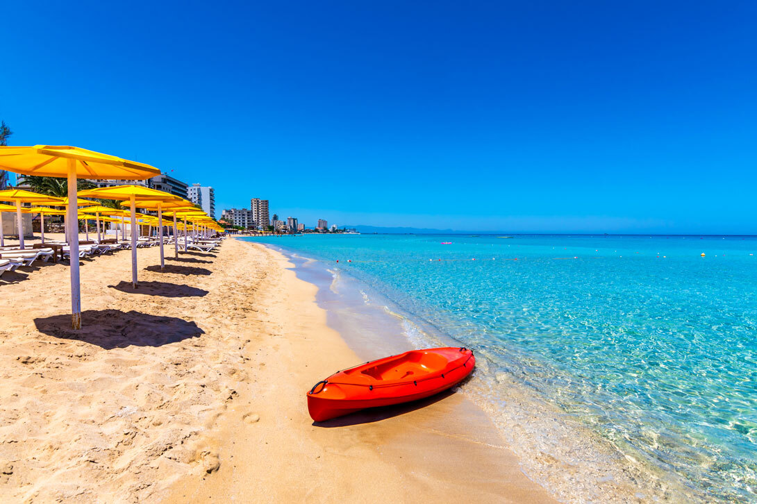 Close to Cyprus' Golden Sands