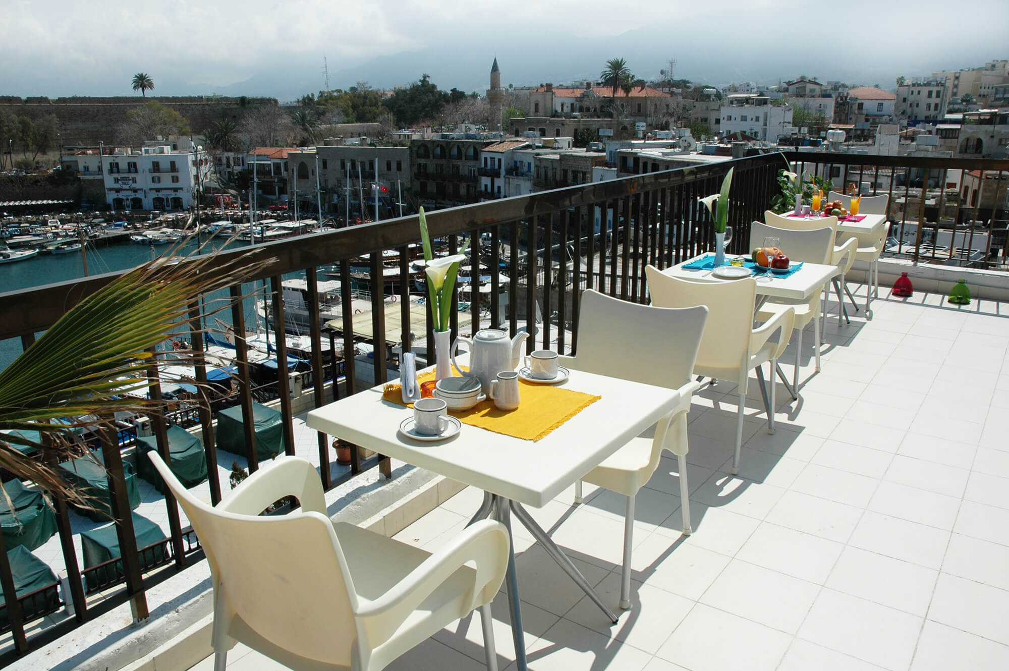 british hotel terrace restaurant