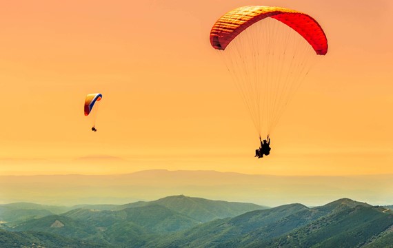paragliding sport north cyprus