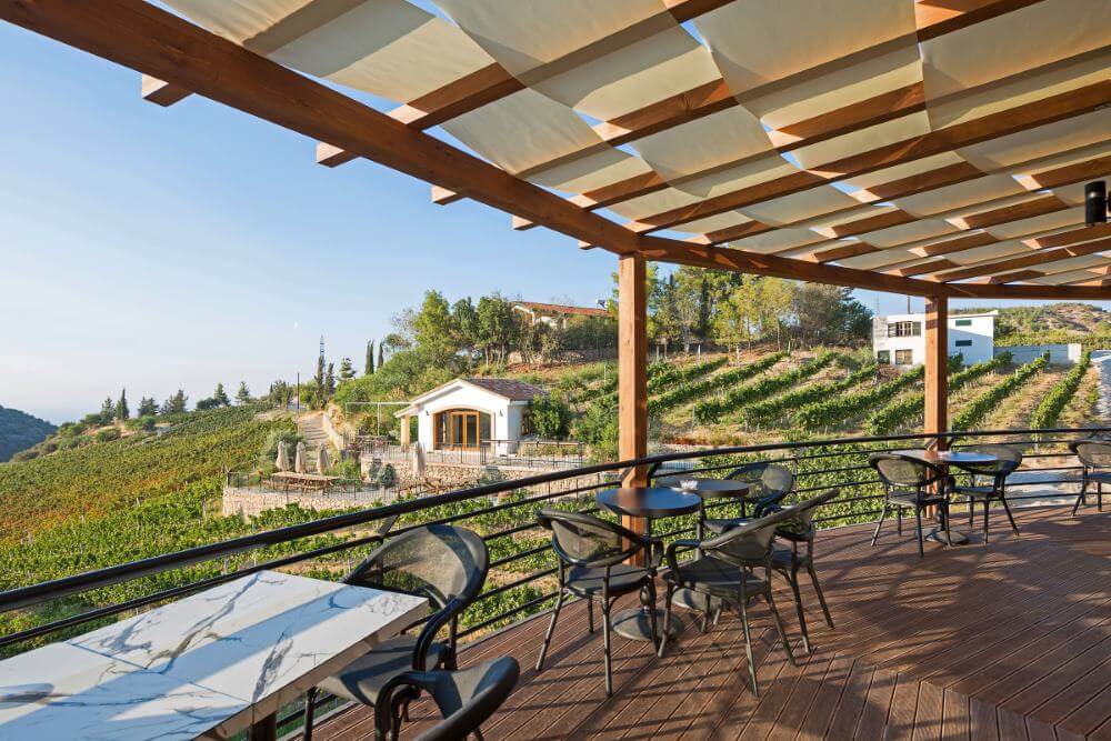 gillham vineyard hotel terrace